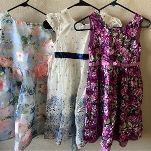Dresses /Frocks for 3 to 5 yrs old girls- Set of 5
